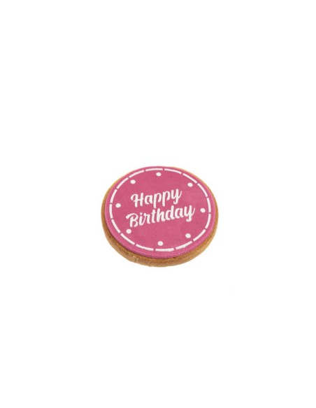 Torta Di Compleanno Happy Birthday Rosa. Snack per cani