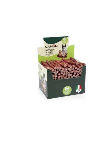 Bastoncino Veggie Sausage 18 cm . Snack per cani .