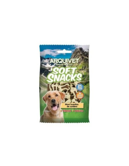 Arquivet Soft Snacks Maxi Ossa Agnello gr 100. Snack per cani.