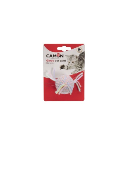 Gioco Gatto Palla Colorata con Sonaglio. Giochi Per Gatti