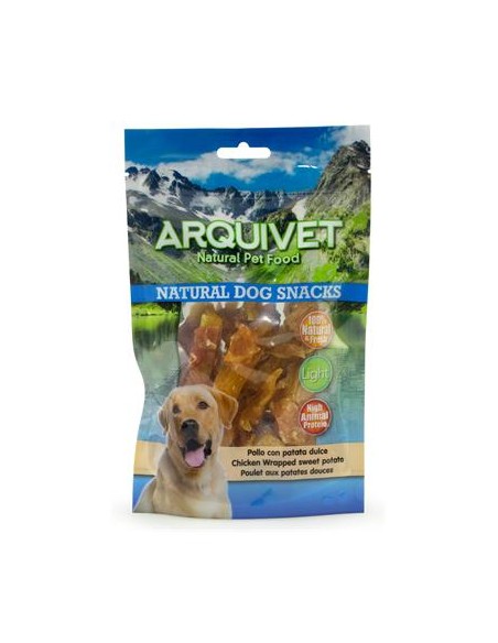 Arquivet Pollo Con Patate gr 100. Snack per cani
