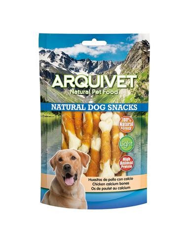 Arquivet Ossa di Pollo Con Calcio gr 100. Snack per cani.