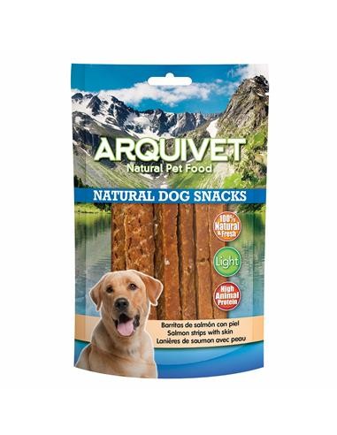 Arquivet Strisce di salmone gr 100. Snack per cani