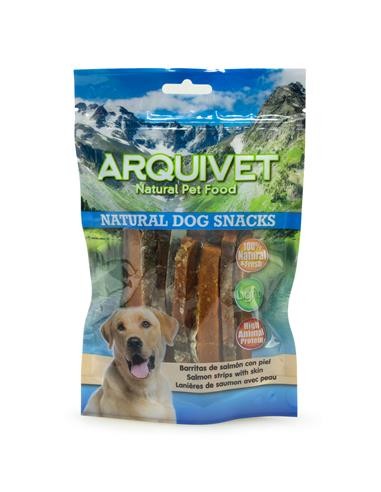 Arquivet Strisce di salmone gr 100. Snack per cani