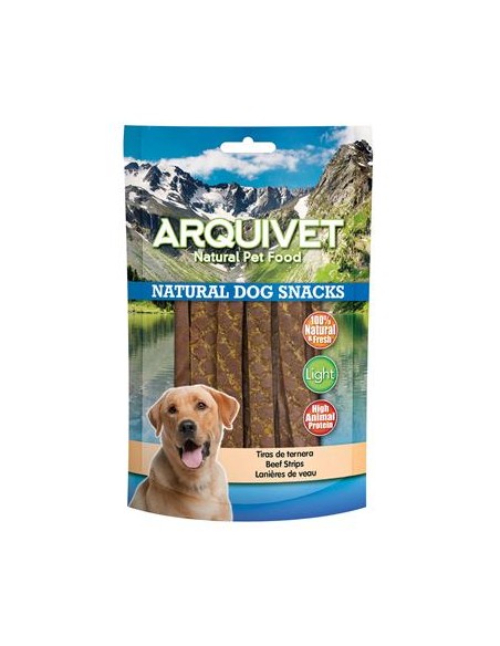 Arquivet Strisce di Vitello gr 100. Snack per cani.