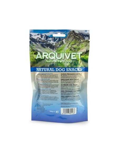 Arquivet Osso Pressato Con Pollo gr 100. Snack per cani.