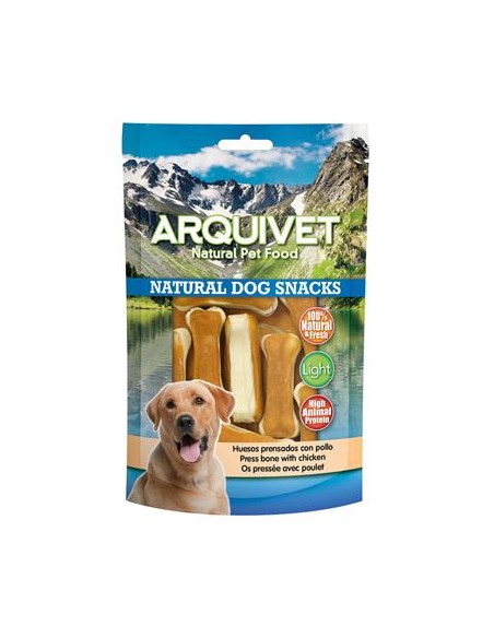 Arquivet Osso Pressato Con Pollo gr 100. Snack per cani.