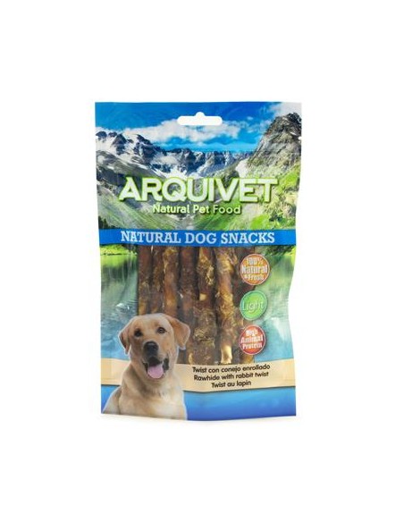 Arquivet Twist Di coniglio gr 100. Snack per cani .