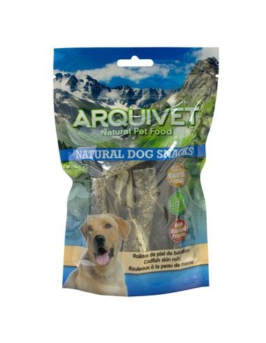 Arquivet Involtini Di Pelle di Baccala' gr 70. Snack per cani.