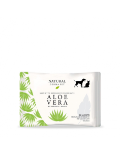 Salviette Detergenti e profumate ALOE VERA Derbe- Igienici per cani e gatti 2