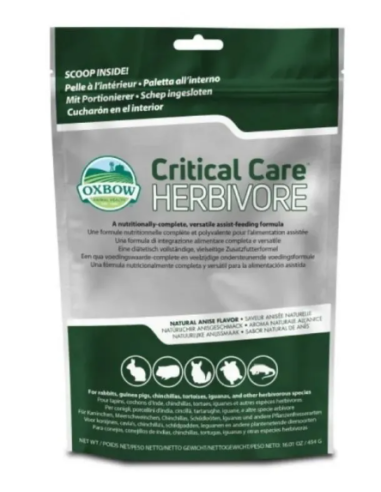 Oxbow Critical Care Herbivore gr 454. Integratori per Roditori