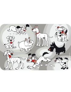 Tovaglietta Sottociotola Cane 43x28 cm . Accessori per cani.