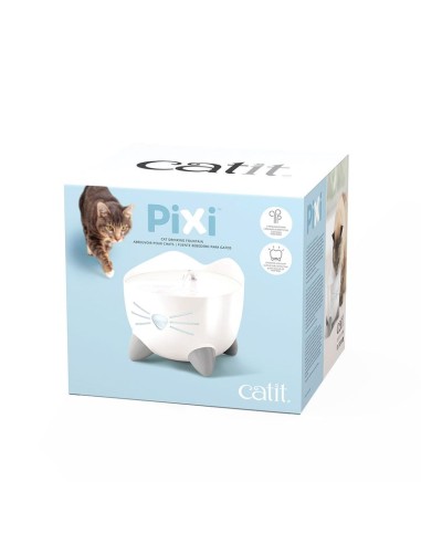 Fontana Catit pixi bianca 2,5 litri. Ciotole e Dispenser per gatti