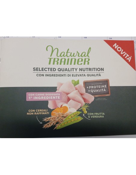 Natural Trainer  Selected Quality Nutrition Small & Toy Pesce Bian gr.600. Cibo Secco Per Cani