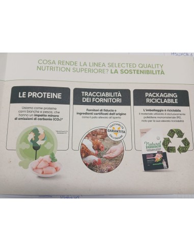 Natural Trainer  Selected Quality Nutrition Small & Toy Pesce Bian gr.600. Cibo Secco Per Cani