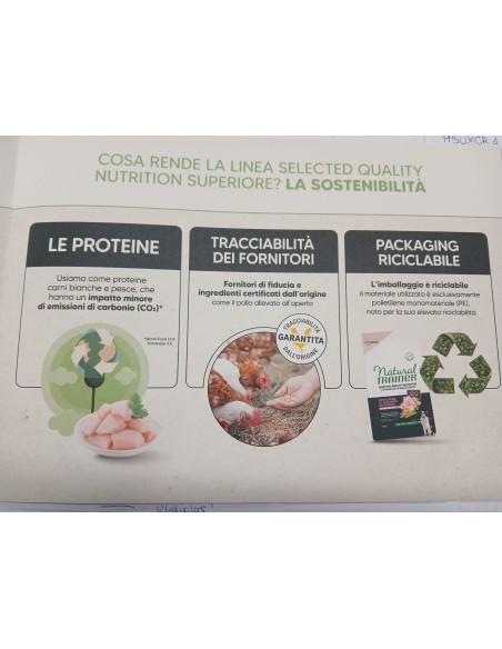 Natural Trainer  Selected Quality Nutrition Small & Toy Pesce Bian gr.600. Cibo Secco Per Cani