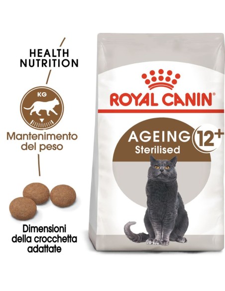 Sterilised +12 kg 2. Royal Canin . Cibo Secco per gatti
