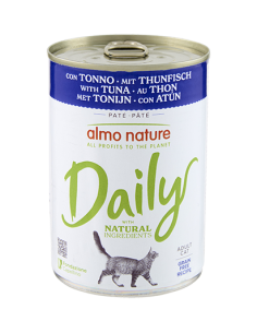 Almo Daily Menù con Tonno gr 400. Cibo Umido per gatti .