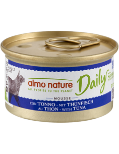 Almo daily Menu Mousse di Tonno gr 85. Cibo Umido per gatti