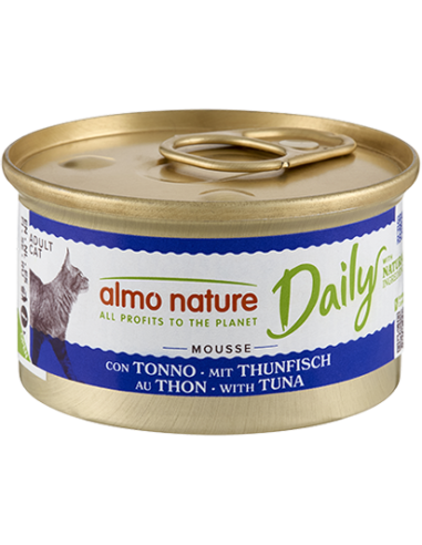 Almo daily Menu Mousse di Tonno gr 85. Cibo Umido per gatti