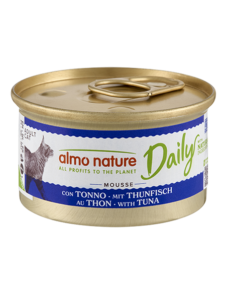Almo daily Menu Mousse di Tonno gr 85. Cibo Umido per gatti