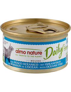 Almo Daily Menu Mousse con pesce oceanico gr 85. Cibo Umido per gatti 2