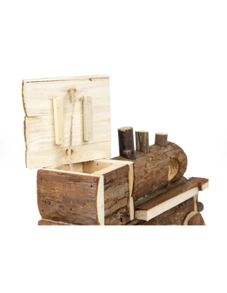 Casetta Lokomo Legno. Accessori per Roditori