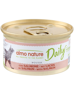 Almo Daily Menu Mousse Con Salmone Gr 85. Mangime Per Gatti 2