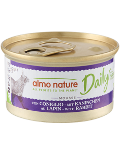 Almo Daily Menu Mousse Con Coniglio  gr 85. Cibo Umido per gatti 2