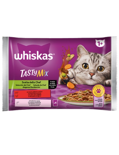 Whiskas Tasty mix 4 x85gr . Scelta dello chef . Cibo Umido per gatti 2