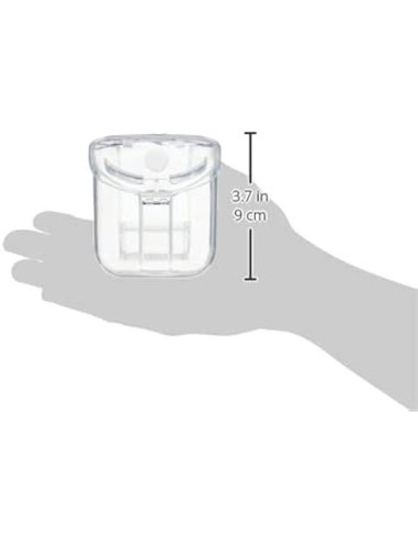 Mangiatoia Star Trasparente Imac . Accessori per gabbie.