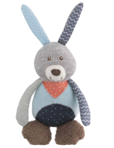 Gioco Coniglietto Multicolor. Giochi per cani 2