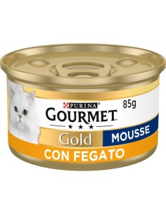 Gourmet Gold Mousse Con Fegato gr 85. Alimento Per Gatti