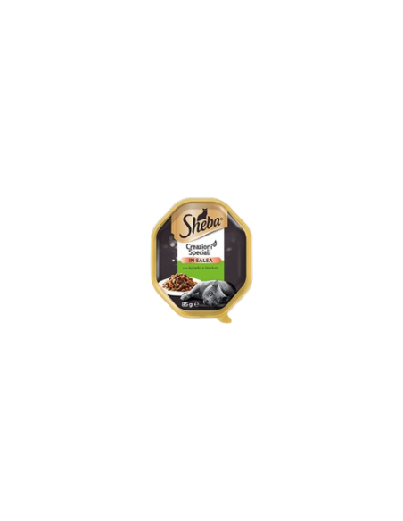 Sheba Creazioni Speciali In Salsa Agnello E Verdure gr 85. Alimento Per Gatti