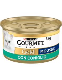 Gourmet Gold Mousse Coniglio Gr 85. Alimento Per Gatti