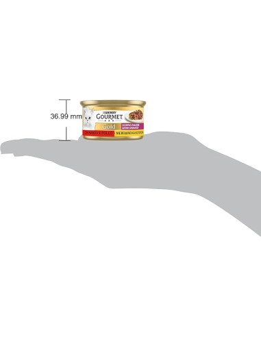 Gourmet Gold Manzo e Pollo gr 85. Alimento Per Gatti