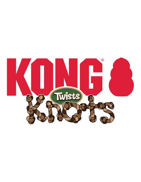 Kong Knots Twist Assortiti. Giochi per cani