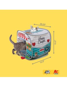 Kong Cat Play Spaces Camper . Giochi per gatti.