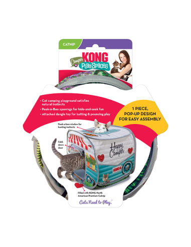 Kong Cat Play Spaces Camper . Giochi per gatti.