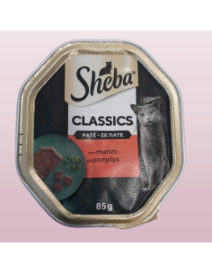 Sheba Con Manzo Patè con Manzo gr 85. Alimento per Gatti 2