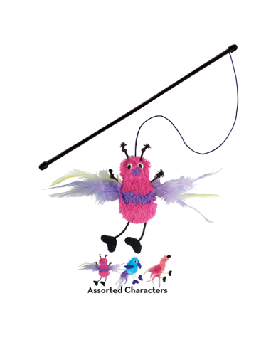 Kong Cat Active Feather Teaser assortiti. Giochi per gatti .