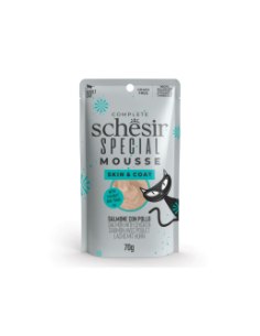 Schesir Special Needs Skin & Coat Mousse gr.70. Mangime Umido Per Gatti.