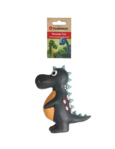 Gino Dino in Latex . Giochi per cani.