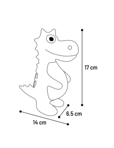 Gino Dino in Latex . Giochi per cani.