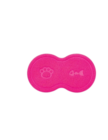 Sottociotola in Pvc Rosa 46x26 cm. Ciotole .