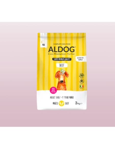 Aldog Manzo Mini kg 3. Crocchette per cani