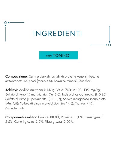 Gourmet Perle Filetti con Tonno gr 85. Cibo Umido per Gatti