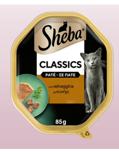 Sheba Con Selvaggina patè classic gr 85. Cibo Umido Per Gatti 2