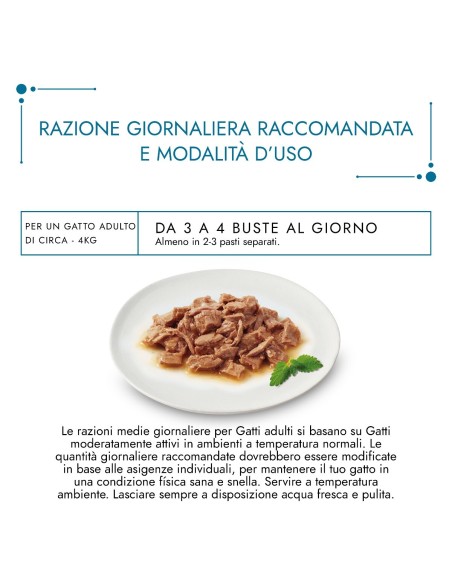 Gourmet Perle Salmone Trionfo di Salsa con Salmone gr 85. Cibo umido per gatti.