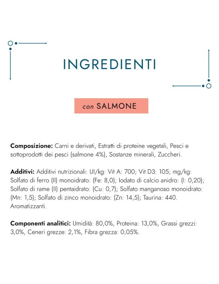 Gourmet Perle Salmone Trionfo di Salsa con Salmone gr 85. Cibo umido per gatti.